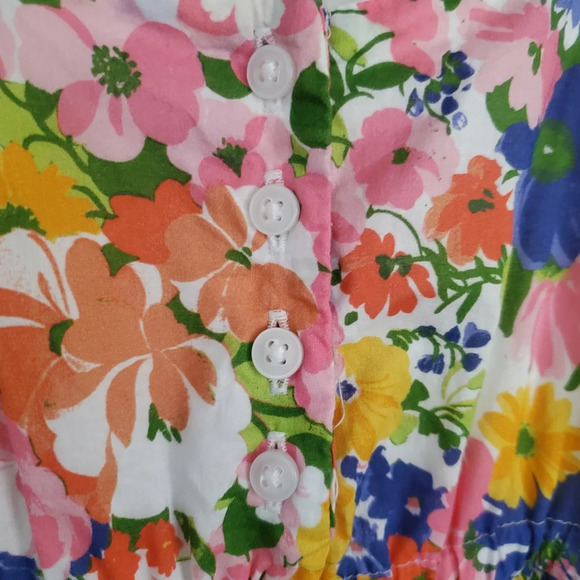 Janie and Jack all over floral print girls dress, size 4 - Picture 8 of 9